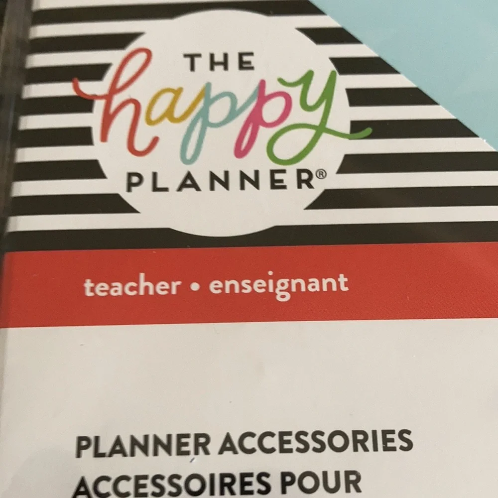 THE HAPPY PLANNER TEACHER PLANNER ACCESSORIES I PREFER EDUCATIONAL ROCK …